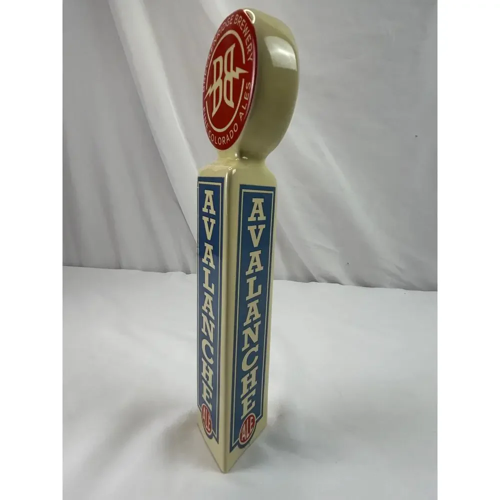 Breckenridge Brewery Avalanche Ale Beer Tap Handle Ceramic Colorado Breweriana